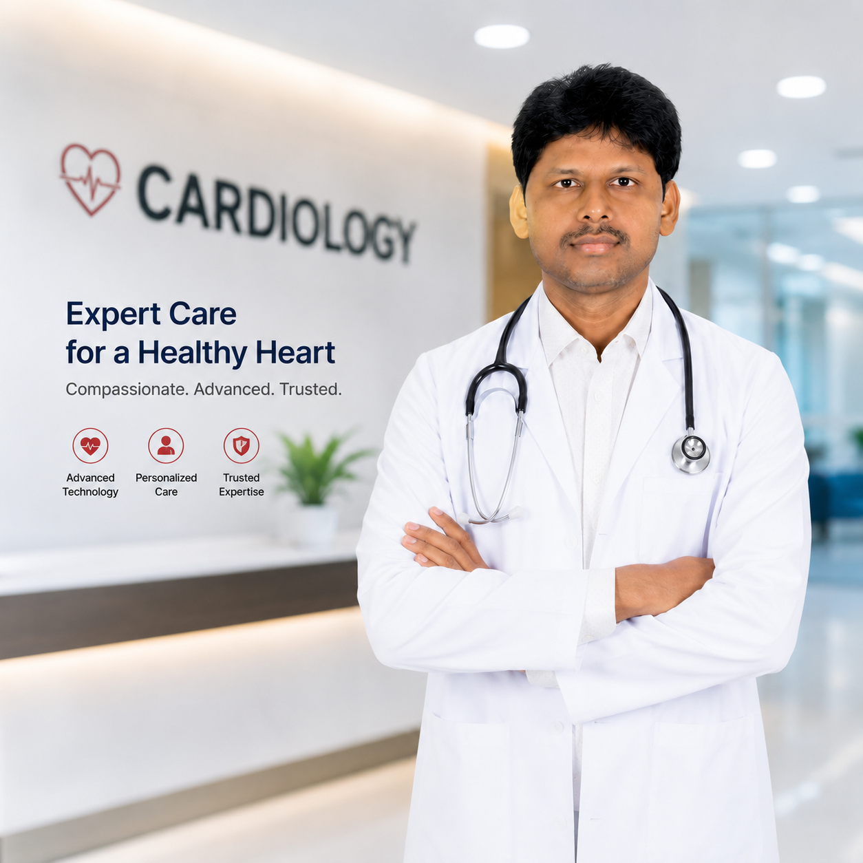 Portrait of Dr.K J Reddy, Chief of Aesthetic Medicine at RENARK
